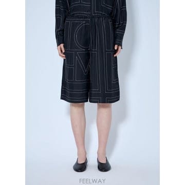 26 FW 토템 여성 모노그램 실크 Pj 컬롯츠 263 WRB0422 FB0704 001 TP87628231