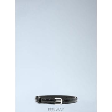 26 FW 토템 여성 악어 엠보싱 페이턴트 벨트 253 WAM877 LE0133 TP876281333