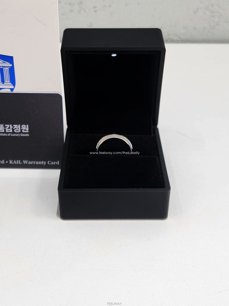 TIFFANY & Co Ƽ�ĴϾ��� ���Դ� �б׷��� ��� �÷�Ƽ�� 3MM ���� 7ȣ ���û�ǰ�� 14571299Ƽ�ĴϾ��� ���Դ� �б׷��� ��� �÷�Ƽ�� 3MM ���� 7ȣ 