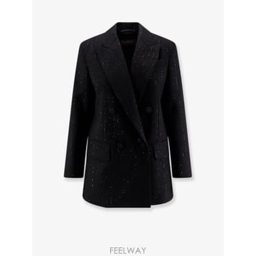 25 F/W 막스마라 APPIA 버진 울 블레이저 WITH 스팽글 2 B0651856182