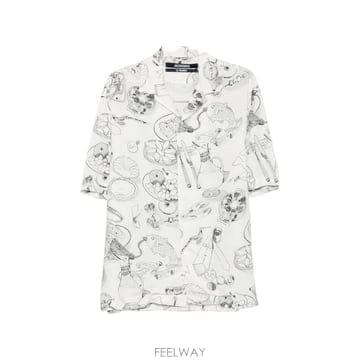 자크뮈스 프린트 코튼 셔츠 SHM00646AW009301TA B0712258452