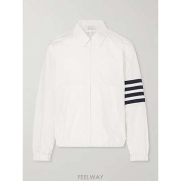톰 브라운 스트라이프 립스탑 트랙 자켓 MJO264C-F1095 B0082119210