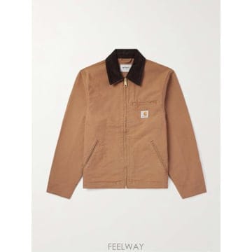 칼하트 디트로이트 코듀로이 오가닉 코튼캔버스 자켓 I033112 B0081664530