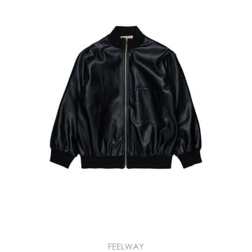 마르니 블랙 봄버 자켓