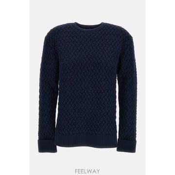 26 F/W 보테가 베네타 크루넥 스웨터 인테르치아토 모티프 A002 B0032176403