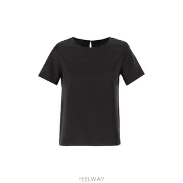 26SS 막스마라 WKDZONA   Satin 앤 저지 T 셔츠 2615941011600006 TP57648