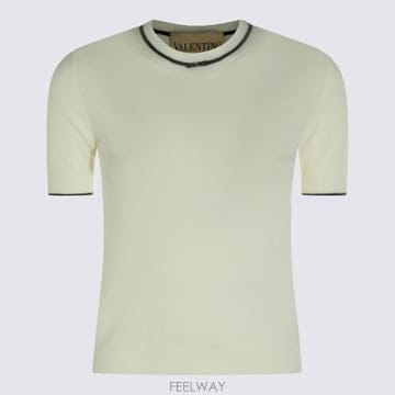 26FW Valentino 니트 울 TSHIRT 9B3KC74YAC10AN TP576486378