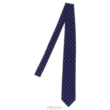 26 FW 톰포드 도트 패턴 실크 넥타이 UBY STE001S0338