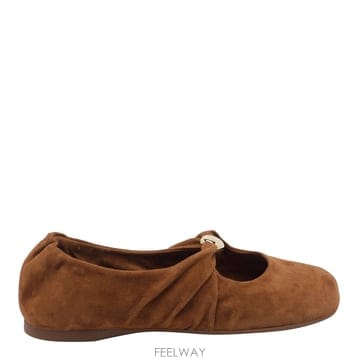 26 F/W 로에베 스웨이드 PEBBLE 소프트 발레슈즈 LLPF46 B0012050714