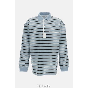 26 F/W 보테가 베네타 스트라이프 폴로 871384V6P80464 B0032176416