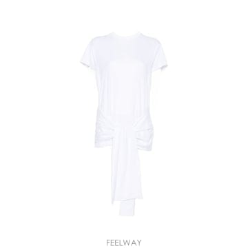 토템 코튼 블렌드 TIEWAIST 탑 263WRT0755FB0419 B0712041900