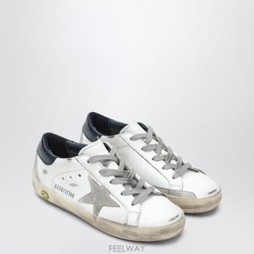 26 S/S 골든구스 슈퍼스타 스니커즈 인 WHITENAVY 블루 ( B0051866792