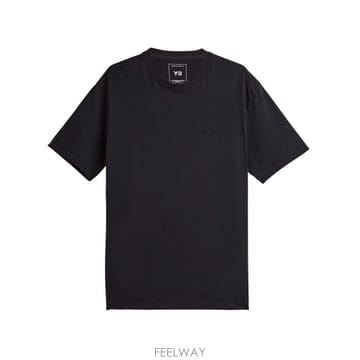 26 S/S Y3 와이쓰리 티셔츠 WITH 로고 KQ9783_BLAC B0041909553