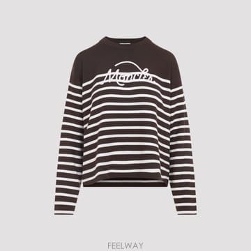 26FW Moncler 롱 sleeve striped 스웨터 L20939C00005M1131P25 TP577