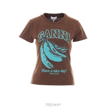 GANNI 26 F/W ���� �ΰ� Ƽ���� WITH ���� �ٳ��� ����Ʈ A1050 B001203166926 F/W ���� �ΰ� Ƽ���� WITH ���� �ٳ��� ����Ʈ A1050 
