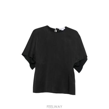 스텔라 맥카트니 사틴 실크 탑 6T03013FU3021000 B0712041884