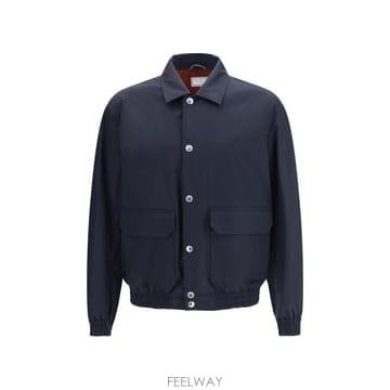 26SS 브루넬로 쿠치넬리 자켓 MM4346571 CNT80 BLUE