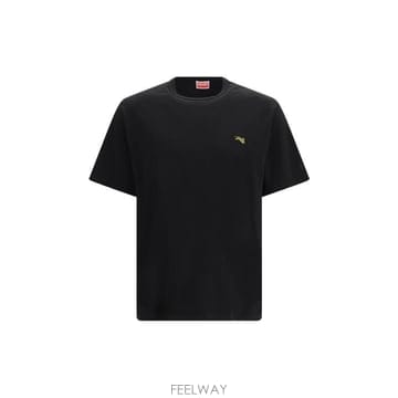 26FW 겐조 반팔 티셔츠 FG65TS2974SG 99J BLACK