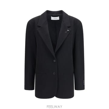 26FW 라르디니 수트 자켓 A7TERESEACIF67546 999 BLACK