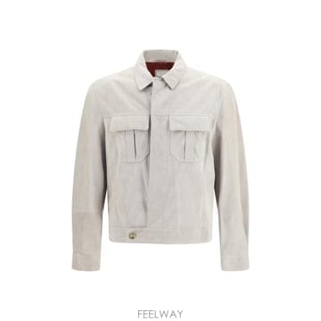 26SS 브루넬로 쿠치넬리 자켓 MPCLF2068 CFY77 BEIGE