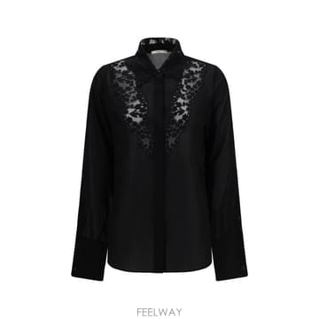 26FW 펜디 셔츠 FS8381B1UK F0QA1 BLACK