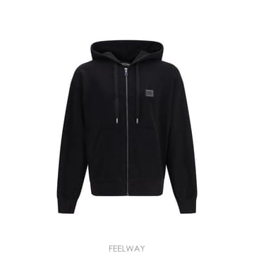 26FW 돌체앤가바나 후드 티셔츠 G9CEGTG7Q2O N0000 BLACK