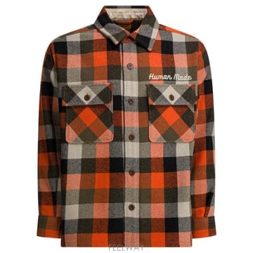 25FW 휴먼 Made 울 오버셔츠 자켓 HM30SH013ORANGE TP570465415