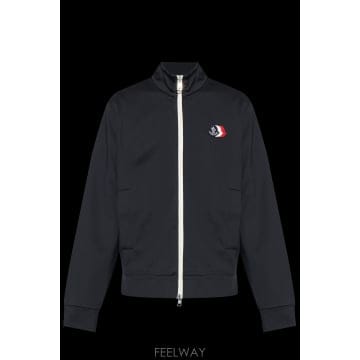 26FW Moncler 블랙 stretch nylon blend 스웨트 셔츠 L20918G0001289BFF