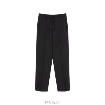 26FW Valentino PANTALONE RICAMO V 로고 9V3RBN3225S0NO TP576568