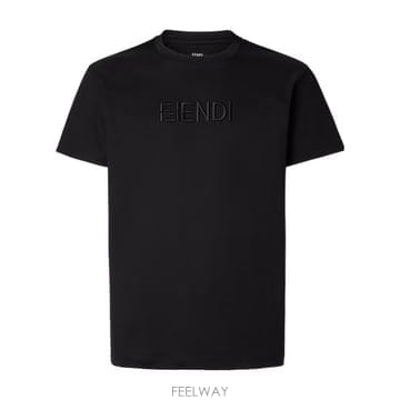 Fendi T 셔츠 CON 로고 3D FY1319AY0GF0QA1 TP575431957