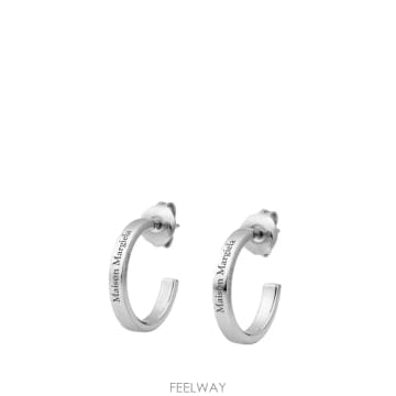 26SS 메종마르지엘라 HOOP EARRINGS WITH 로고 SM1VG0057P8865202 TP57086