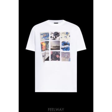 26FW 폴스미스 T 셔츠 with 컬러풀 프린트 M2R011RWP686901 TP575342014