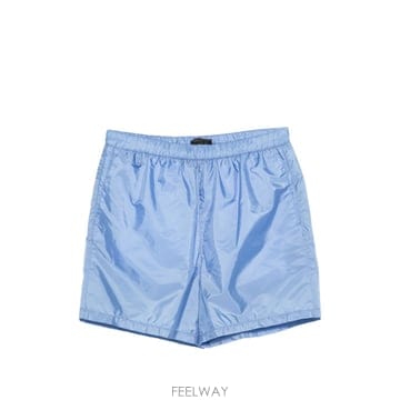 26SS 프라다 Elastic 웨이스트 밴드  Nylon fabric  투 side pockets  UB38