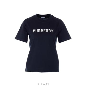 26SS Burberry 블랙 T 셔츠 8118977 TP570864343