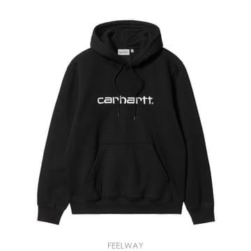 CARHARTT 후드티 with embroidered 로고 I0305470D2XX TP571827467