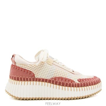 26FW chloe Nama 스니커즈 in rosy 베이지 CHC22S579Y0223 TP576689321