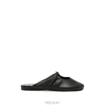 26FW Loewe Pebble flat 뮬 L616465X861100 TP576839929