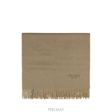 25SS 프라다 투 tone 캐시미어 blend blanket OX1012H068F073Z TP5754754