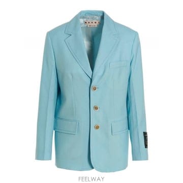 23SS Marni 싱글 breasted 블레이저 자켓 GIMA0182U2TW83900B12 TP578511
