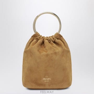 PRADA 25FW ����� �̴� ���� �� in cinnamon suede 1BC267OOO008F0401 TP5770825FW ����� �̴� ���� �� in cinnamon suede 1BC267OOO00