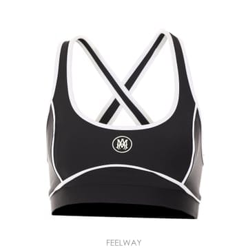 26FW AMIRI 블랙 ma 로고 crop 탑 BOAC1020BLACK TP576996622