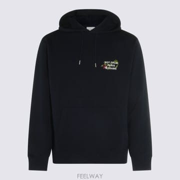 26FW 드롤드무슈 vine slogan 네이비 코튼 스웨트 셔츠 LHO208CO127NY TP5762152