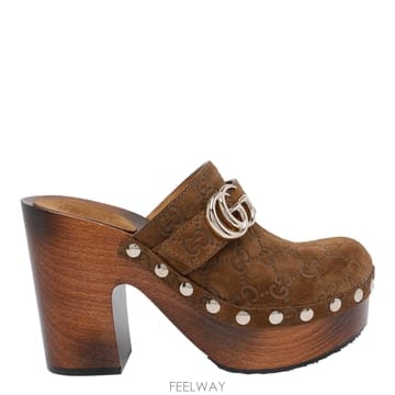 26SS 구찌 Double G Platform Clog 853690AADUO2118 TP574615961