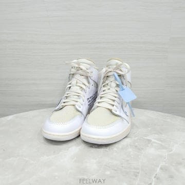 [럭스유] 270 / 오프화이트 X 나이키 시카고 NRG 조던1 스니커즈