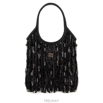 Miu Miu 26SS �̿�̿� Embellished fabric �ڵ�� 5BA281VOWR2IGMF0002 TP5704726SS �̿�̿� Embellished fabric �ڵ�� 5BA281VOWR2IGM