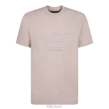 26SS 엠프리오 아르마니 T 셔츠 with 로고 EM004911AF13715M6372 TP571660987