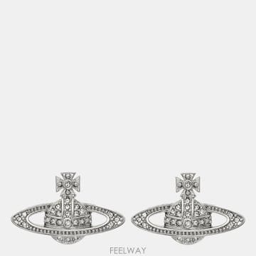 비비안 웨스트우드 미니 Bas Relief Earrings 6202003302P116P116 TP570638