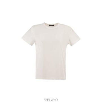 26SS 파비아나 필리피 T 셔츠 베이직 파비아나 필리피 in cotone JED266F133L79621 T