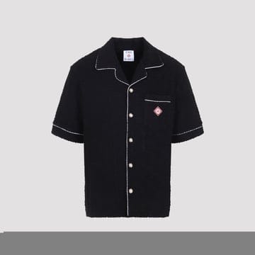 26FW 카사블랑카 카사블랑카 Towelling 모노그램 셔츠 MPF26SH08502BLACK TP57672