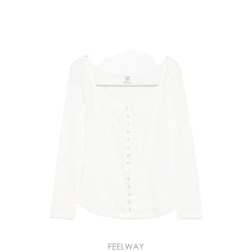 26FW 리던 탑 222 02WMRSNTP VIWHI WHITE